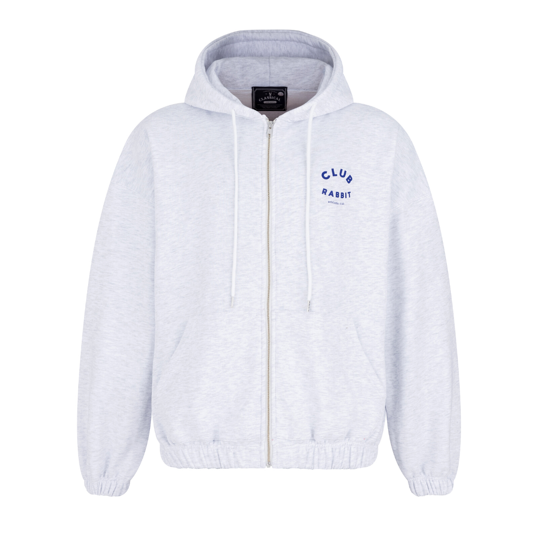ONE fleece zip-up hoodie